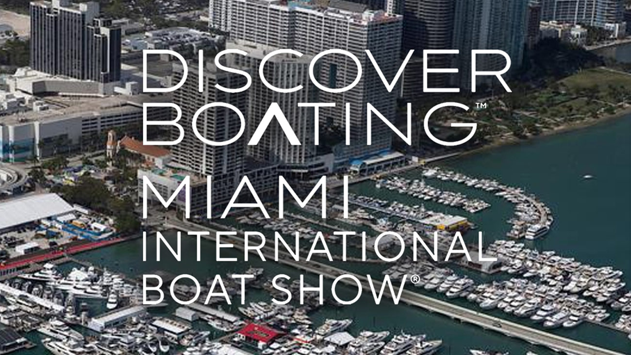 International Boat Show in Miami.